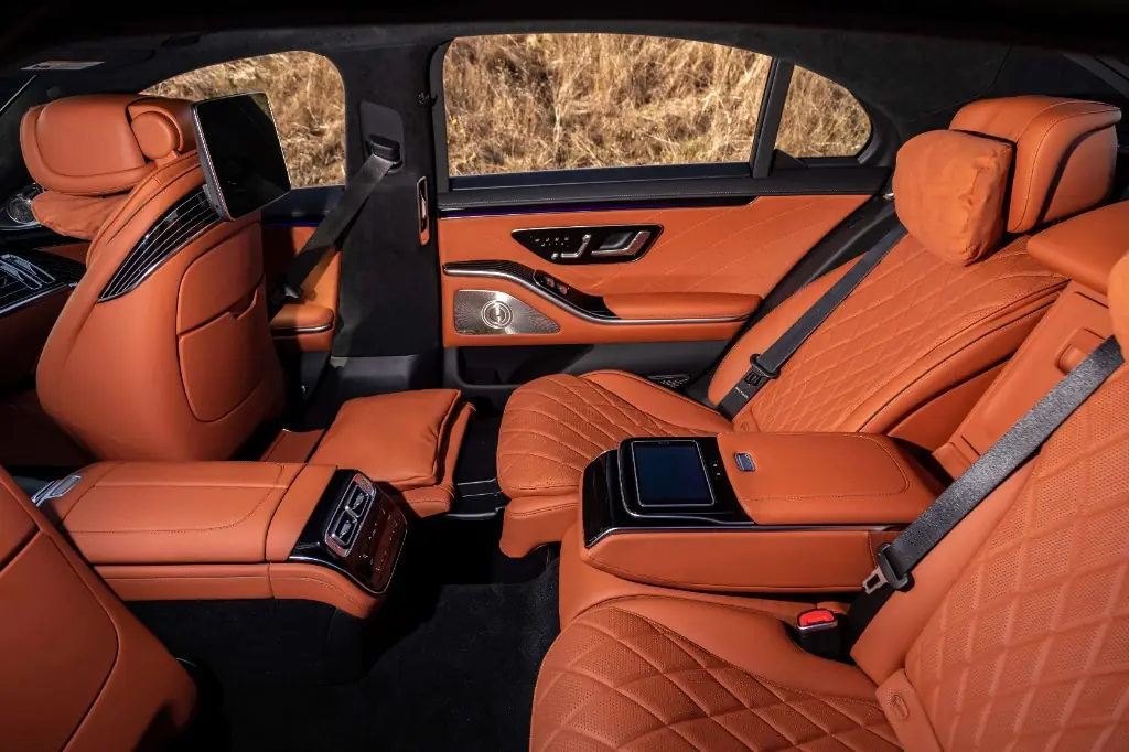 First Class Sedan interior — Noble Black Car Service NYC