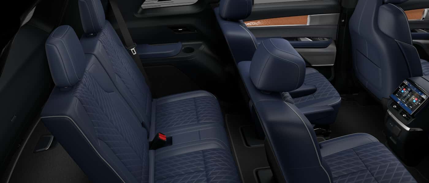 Business Sedan interior — Noble Black Car Service NYC